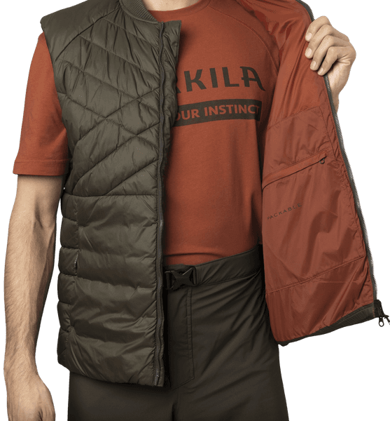 Logmar Insulated Packable Vest Willow Green, view: 3