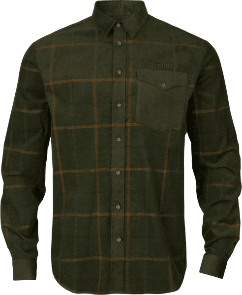 Kaldfjord Sammet Rutete Skjorte Willow Green Check, view: 0