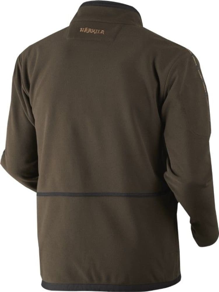 Kamko Windstopper Fleecejakke Burnt Orange/Shadow Brown, view: 2