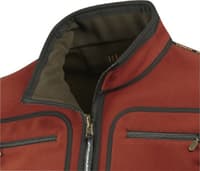 Kamko Windstopper Fleecejakke Burnt Orange/Shadow Brown - view: 4