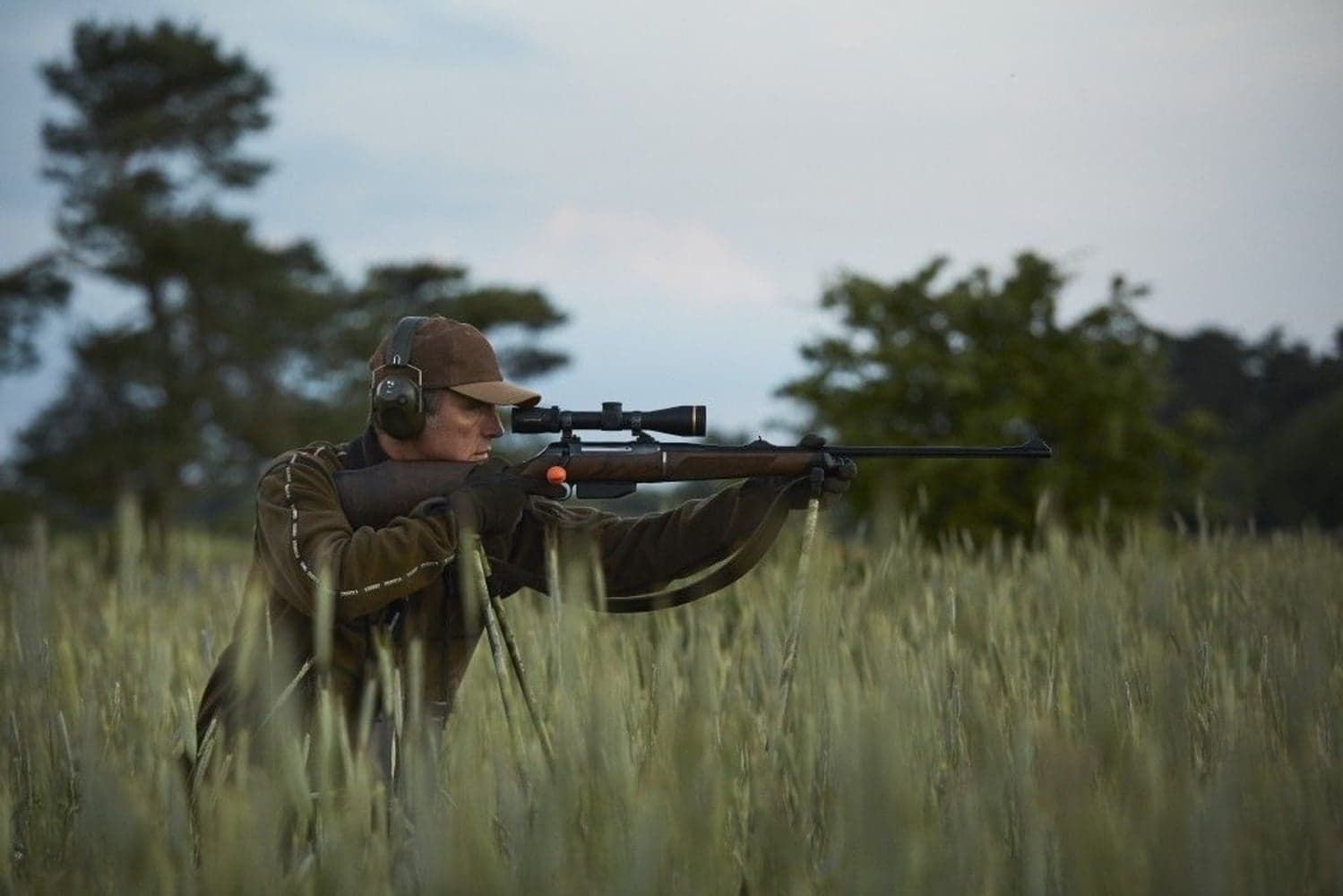 Kamko Windstopper Fleece hunting green/orange blaze, view: 6