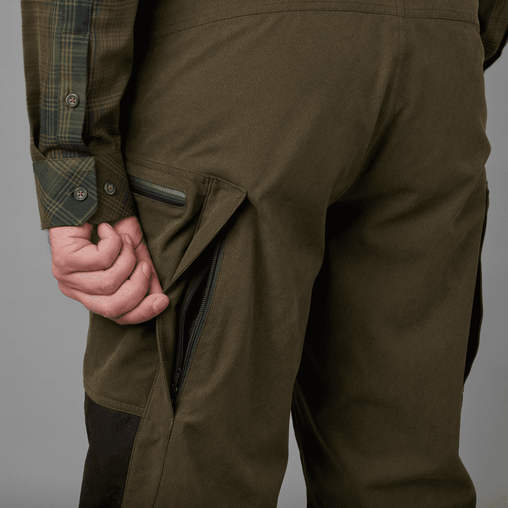 Driven Hunt HWS Leather Trousers Willow Green/Shadow Brown, view: 6
