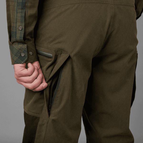 Driven Hunt HWS Leather Trousers Willow Green/Shadow Brown, view: 6