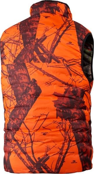 Moose Hunter Reversible Down Vest MossyOak, view: 3