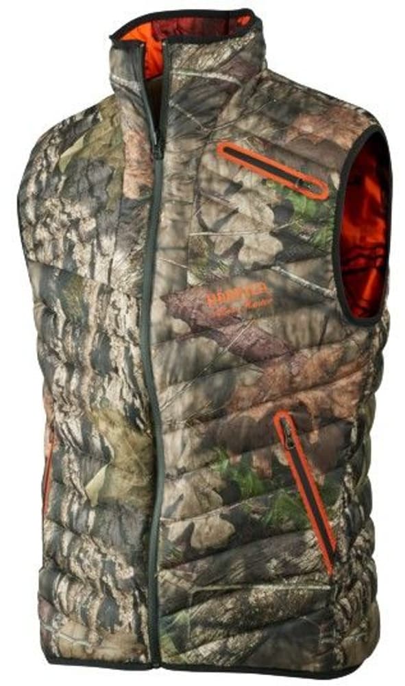 Moose Hunter Reversible Down Vest MossyOak, view: 0