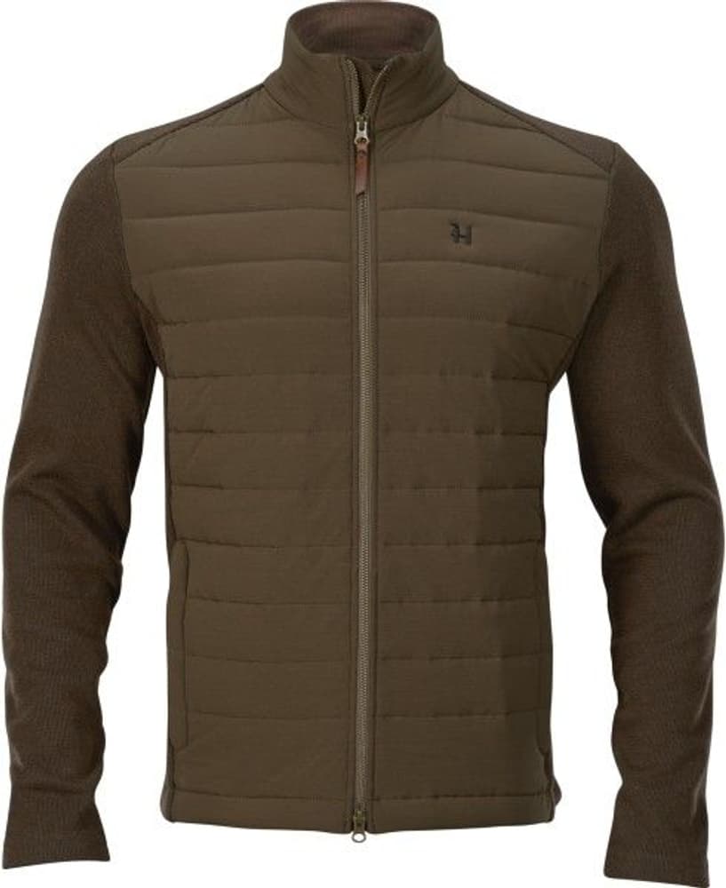 Retrieve Insulated Cardigangenser Dark Warm Olive, view: 0