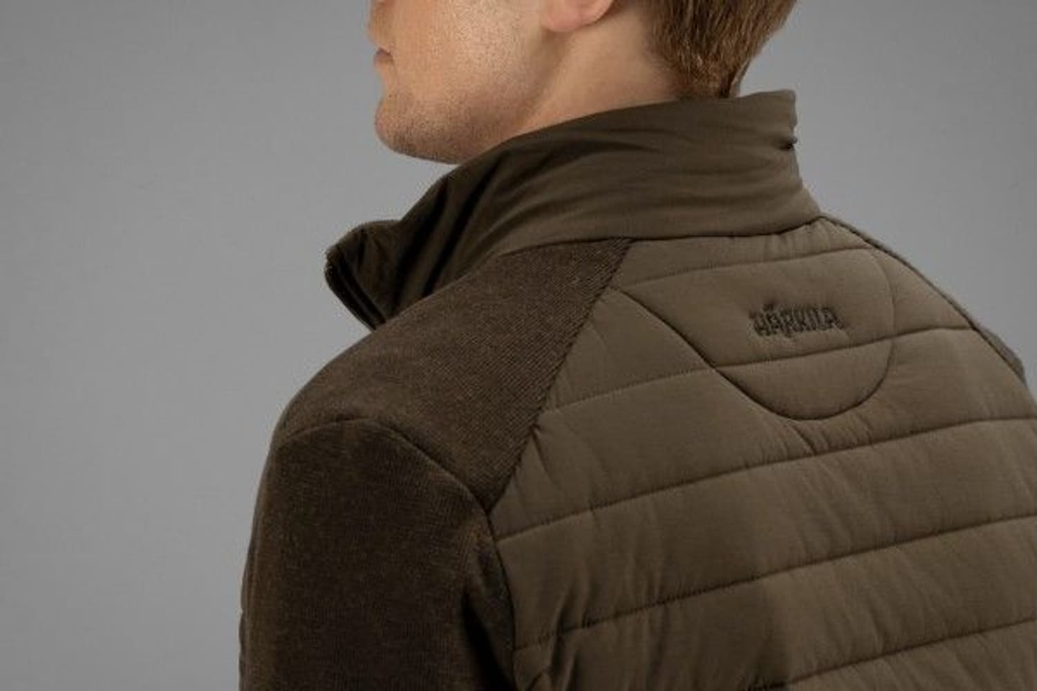 Retrieve Insulated Cardigangenser Dark Warm Olive, view: 4