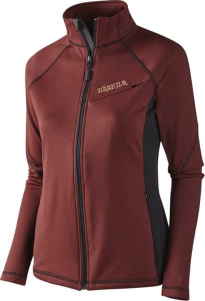 Vestmar Hybrid Lady Fleece Jacket Syrah Red Melange, view: 0