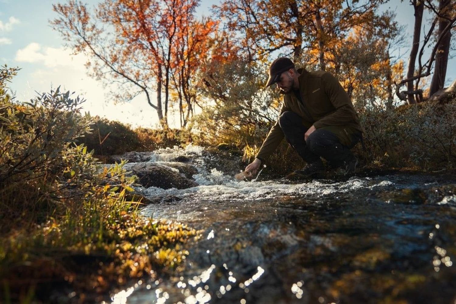 Mountain Hunter Hybrid Insulated Fleece Willow Green, view: 3