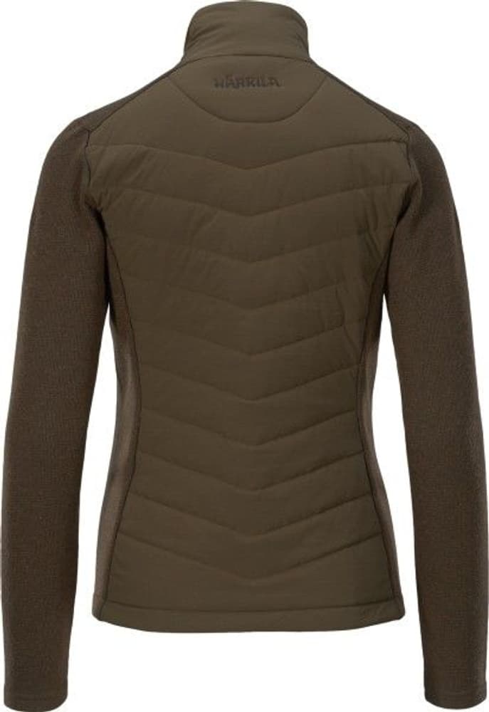 Retrieve Insulated Lady Cardigantröja Dark Warm Olive, view: 1