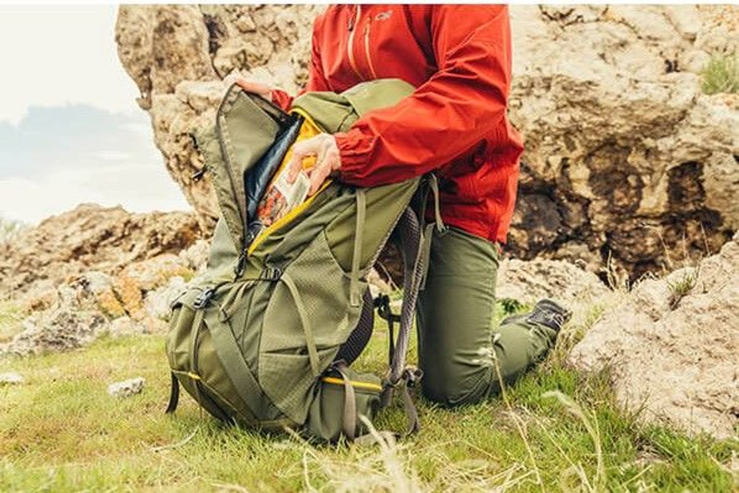 M's Stout 60L Fennel Green, view: 7