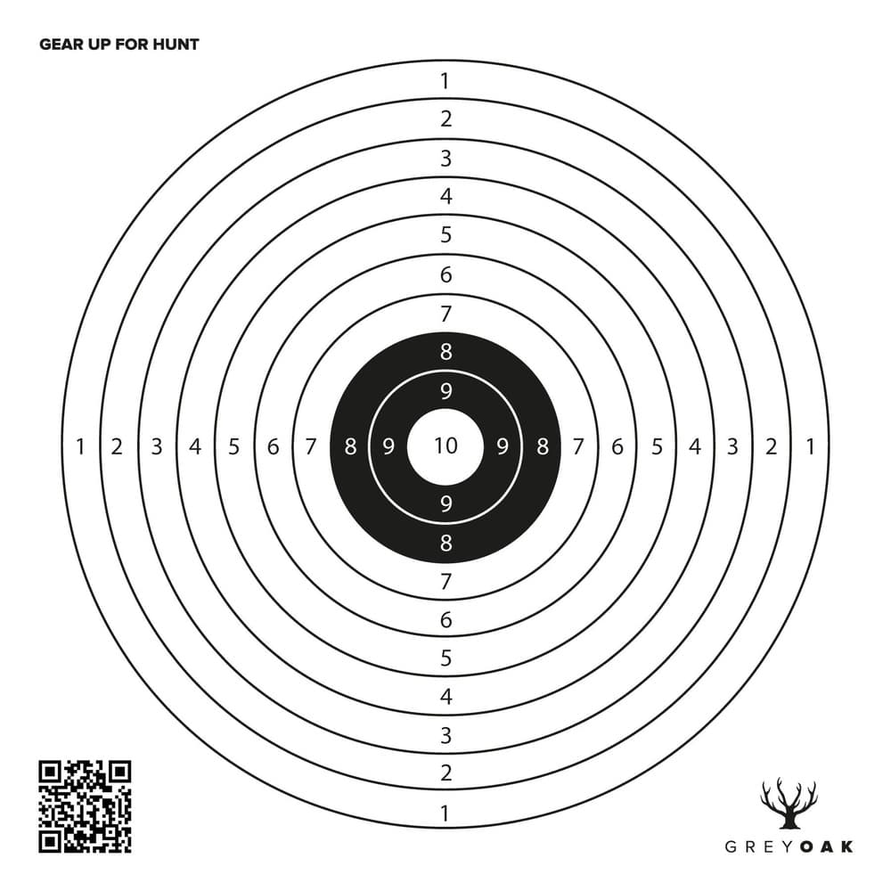 Måltavla 27x27 cm 10 st, view: 0
