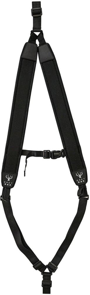 Dubbel Vapenrem Tracker Svart, view: 1