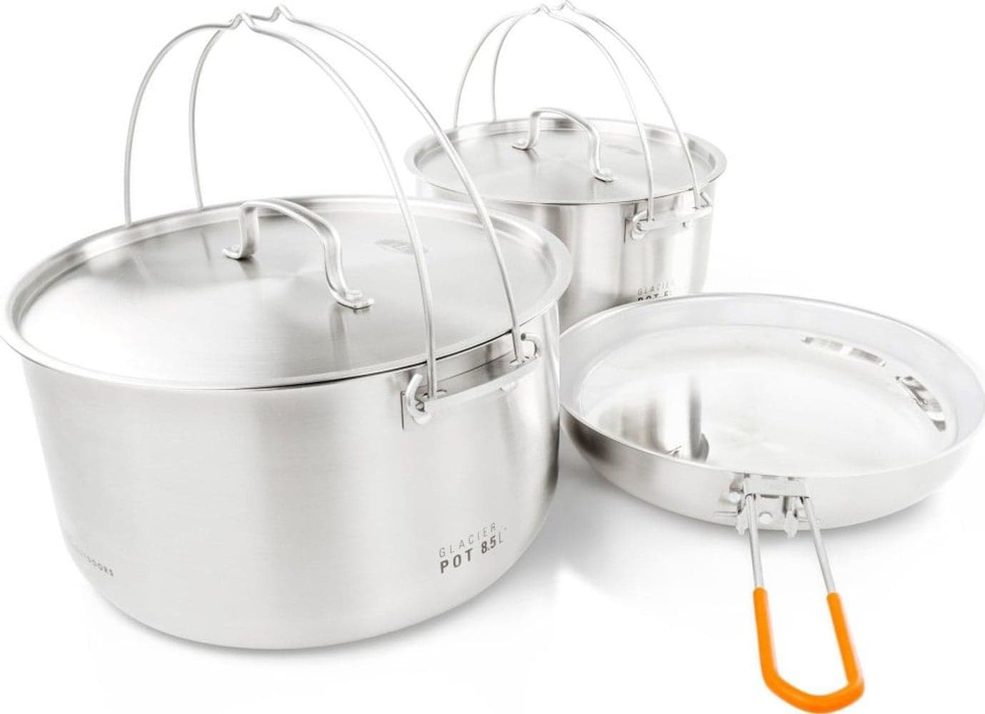 Glacier Stainless Troop Cookset, view: 0