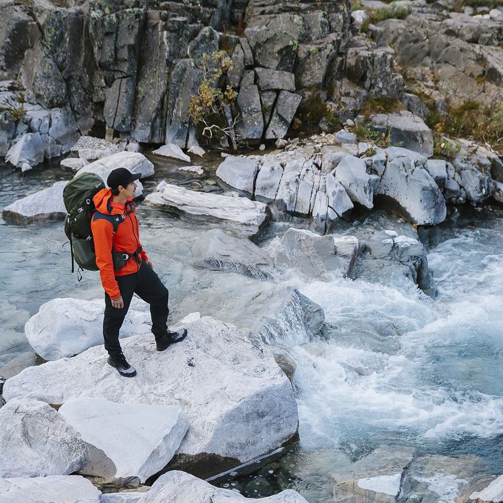 Pallas II M X-Stretch Pants Black/Grey, view: 3