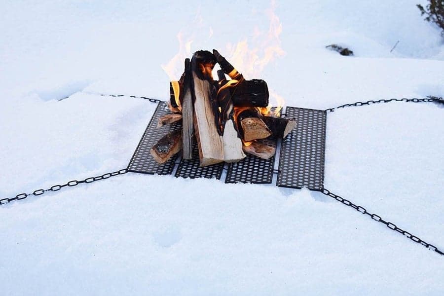 Fire Grid 44 x 44 cm, view: 1