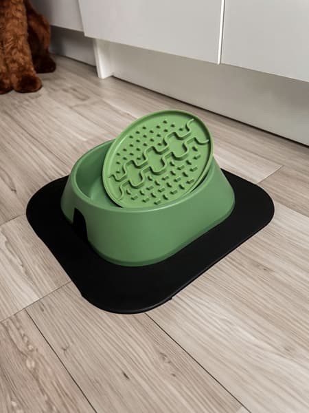 Hundeskål M 400 ml Grønn, view: 3