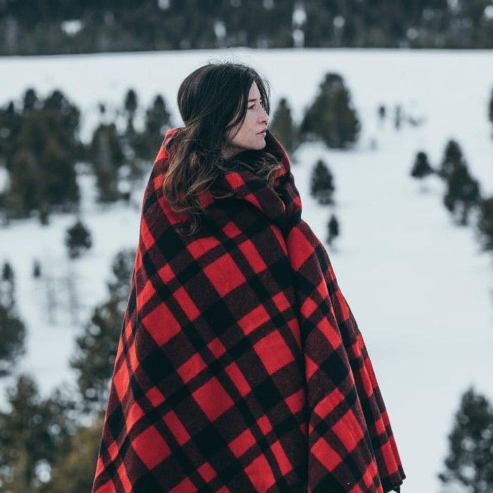 Mackinaw Blanket Gray Black, view: 2