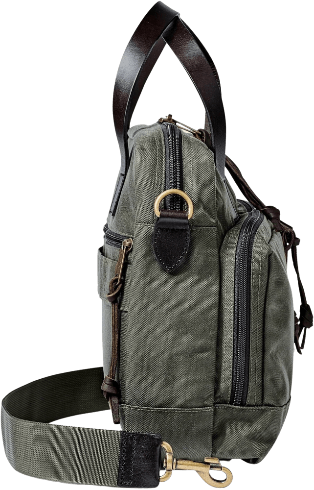 Dryden Briefcase Otter Green, view: 2