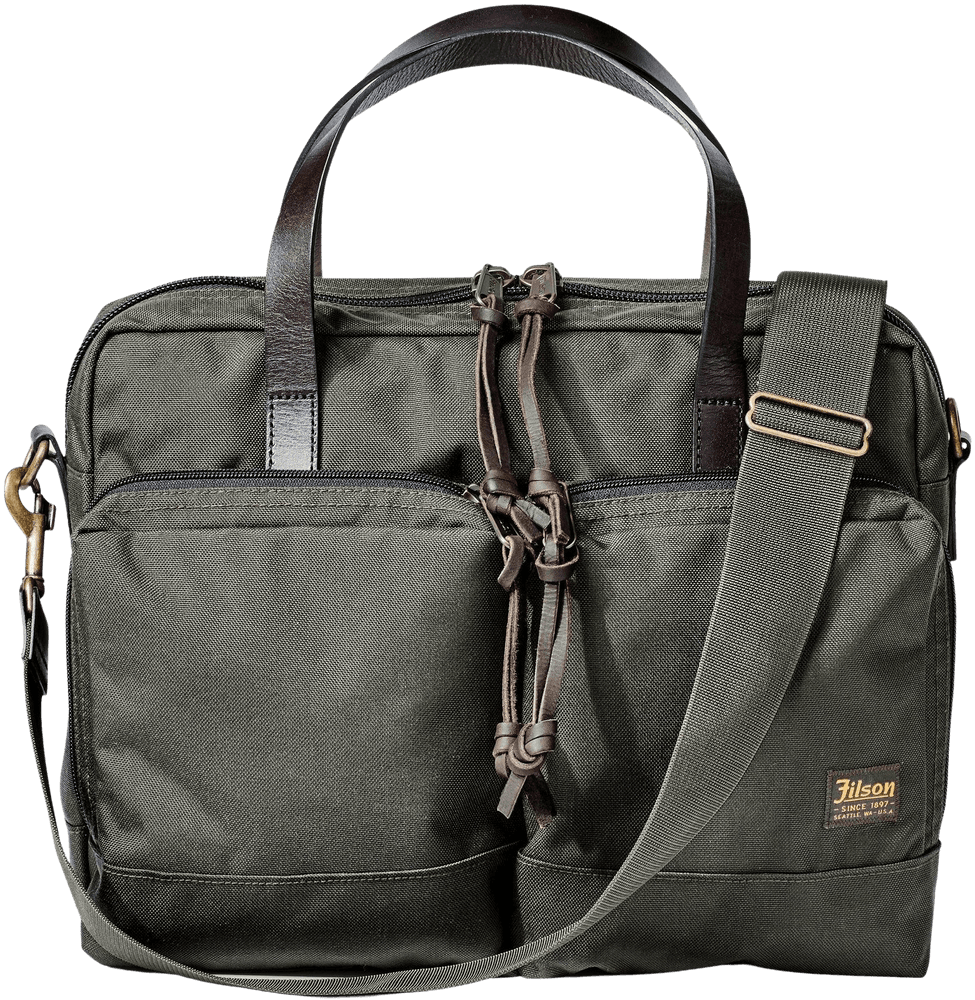 Dryden Briefcase Otter Green, view: 0