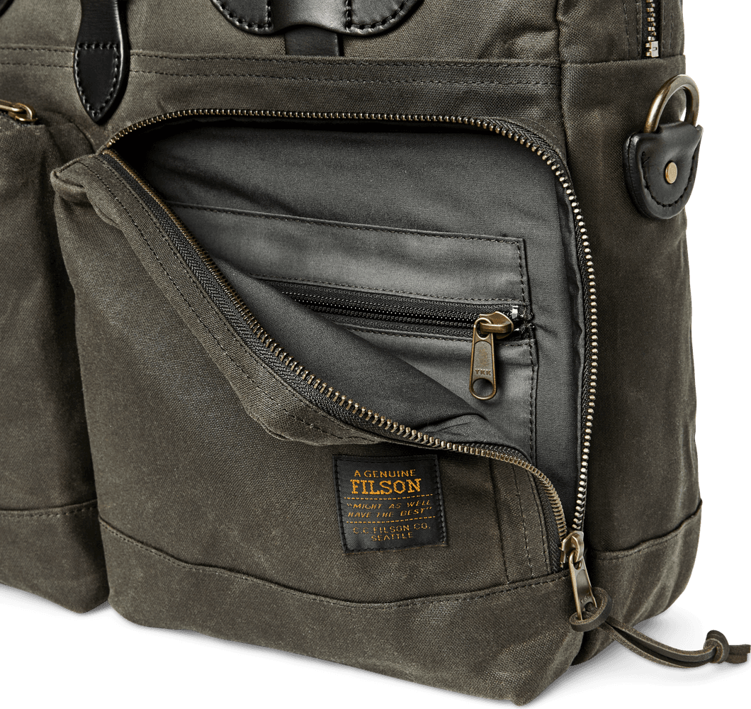 24 Hour Tin Briefcase Otter Green, view: 3