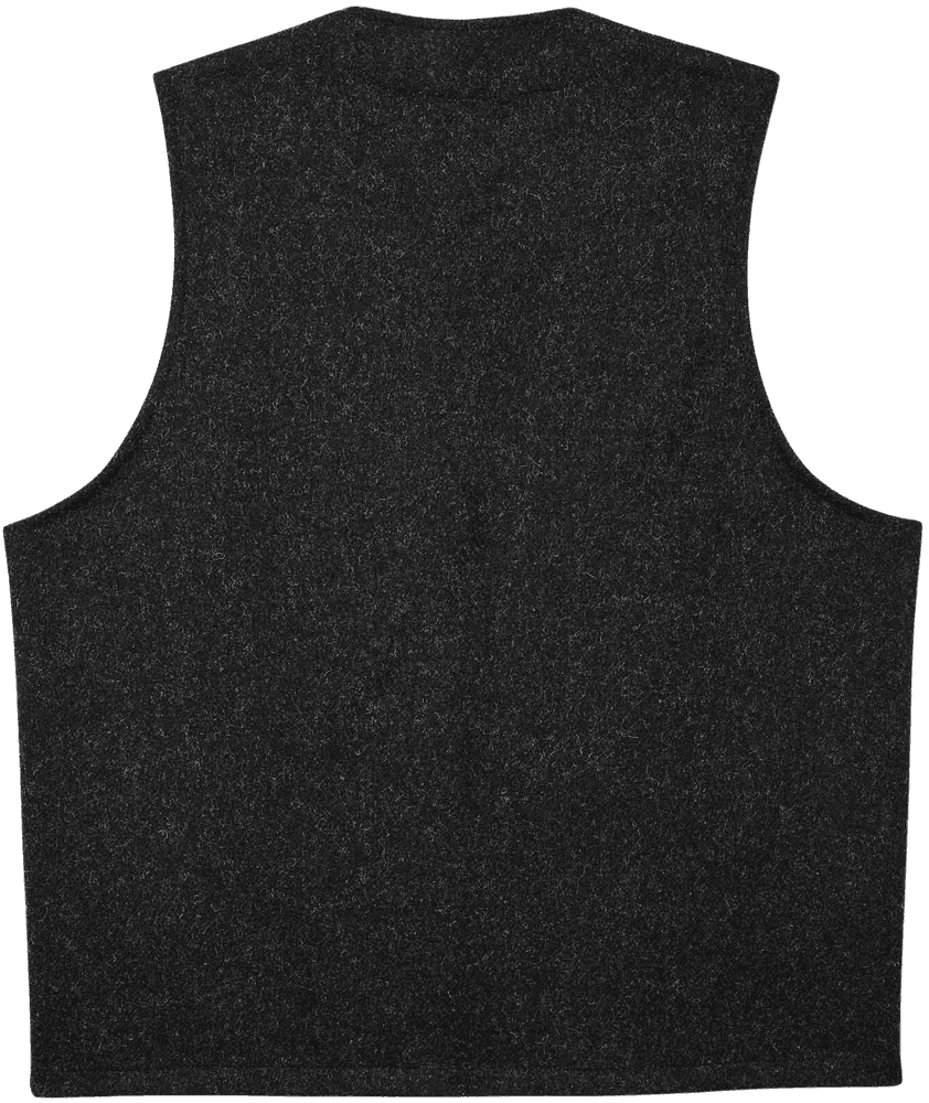 M's Mackinaw Wool Vest Charcoal, view: 1