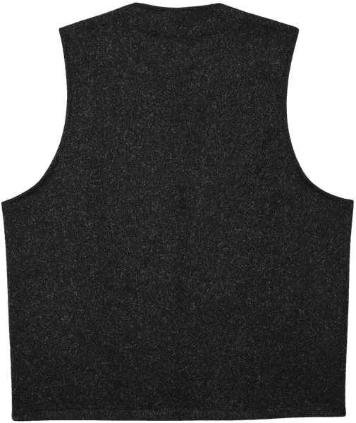 M's Mackinaw Wool Vest Charcoal, view: 1