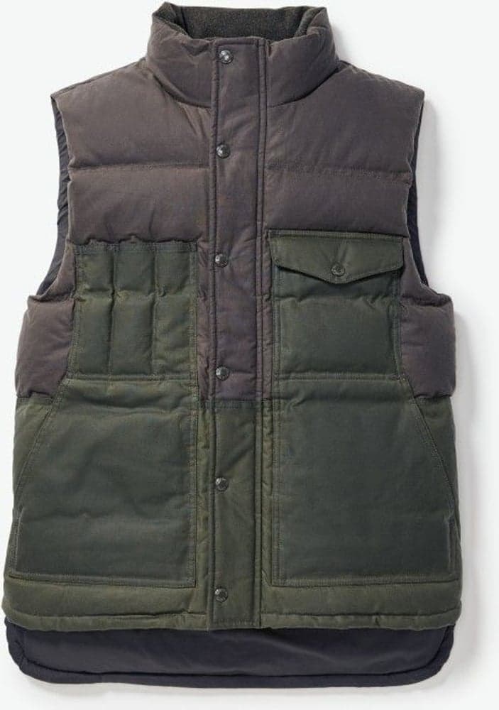 Men's Down Cruiser Vest Otter Green, view: 0