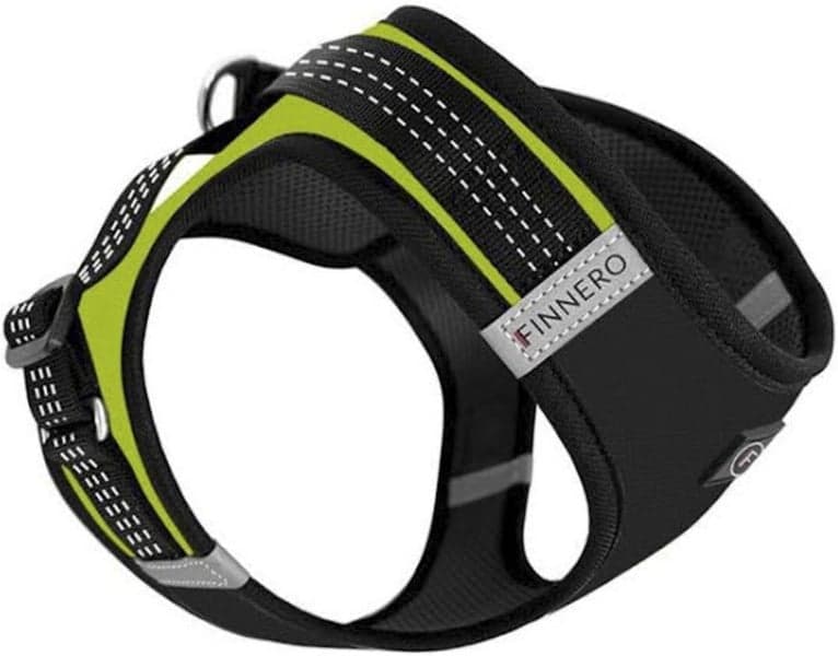 FinNero Vestsele HALI Svart/gul S, view: 1