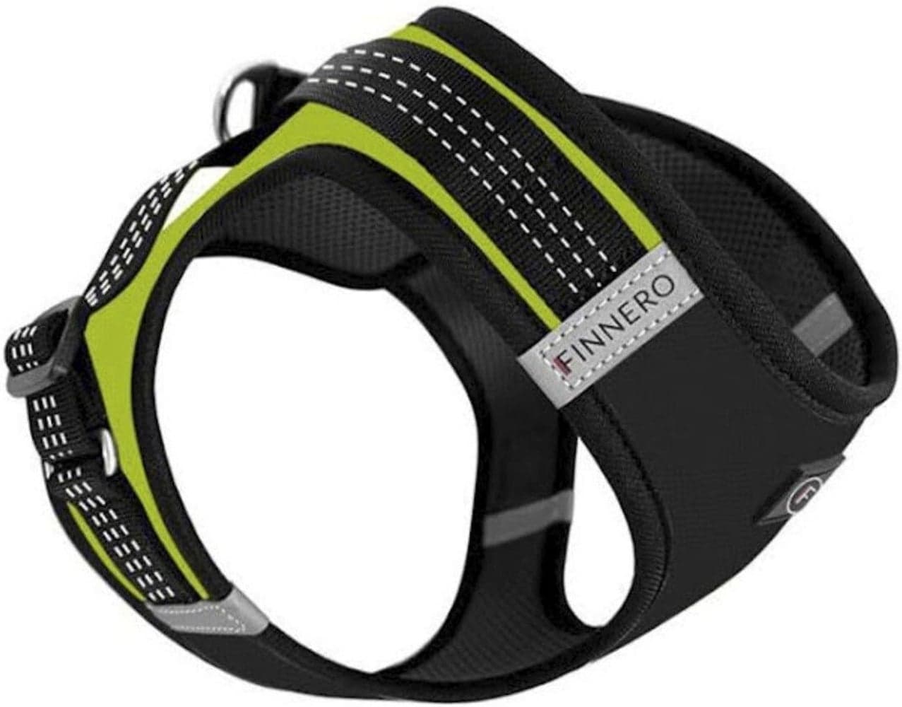 FinNero Vestsele HALI Svart/gul XS, view: 1