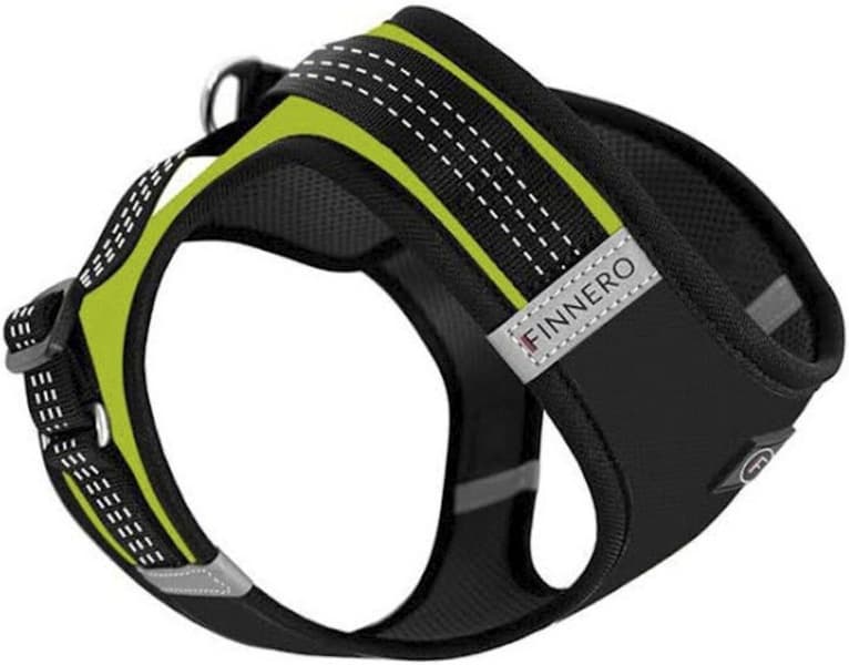 FinNero Vestsele HALI Svart/gul XS, view: 1