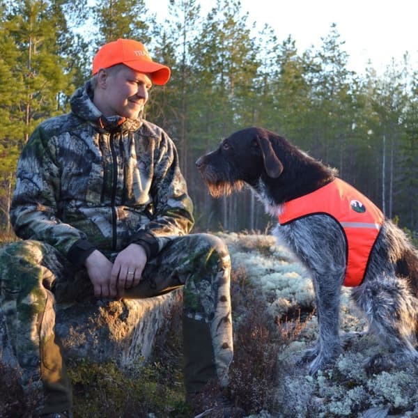 FinNero Signalvest UKKO Rød/Gul S, view: 6