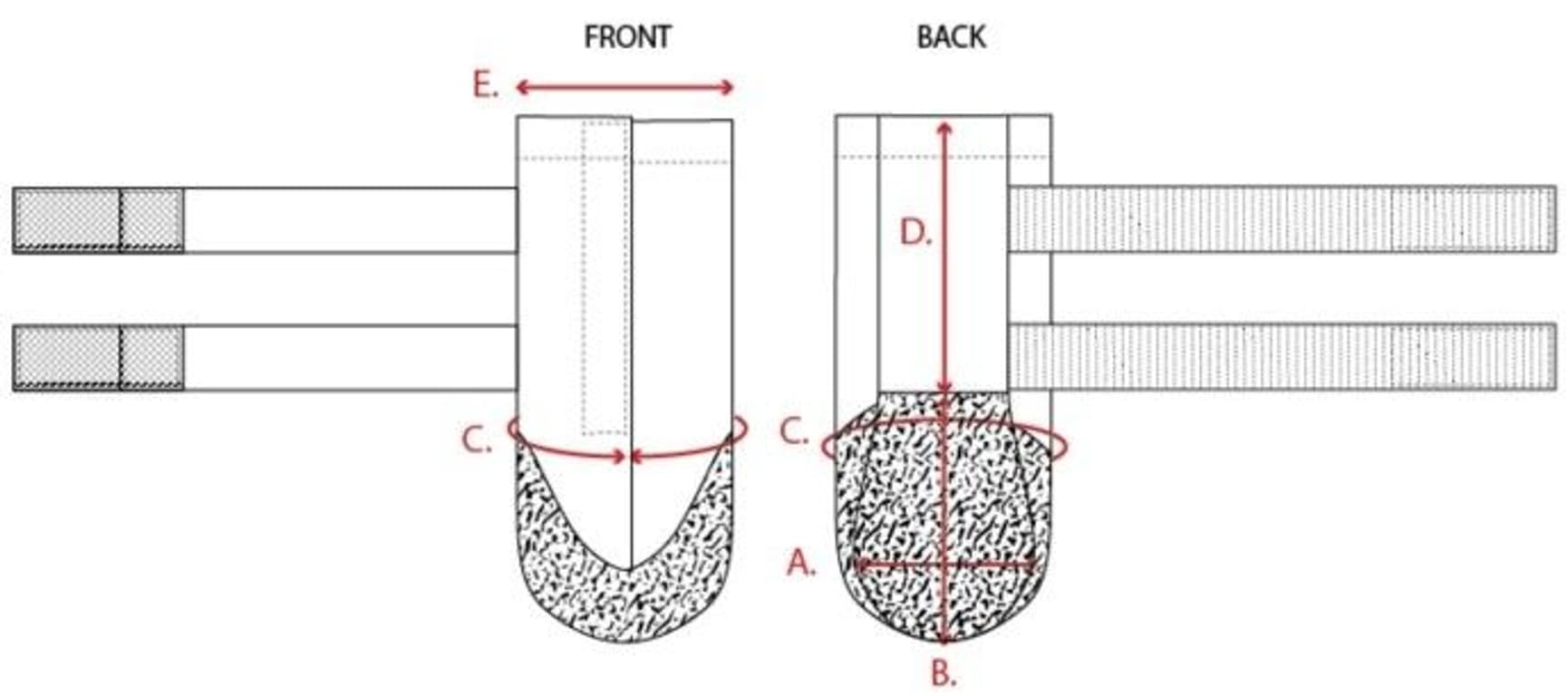 Hundsko HALLA LUX Grå XS-S (2-pack), view: 3