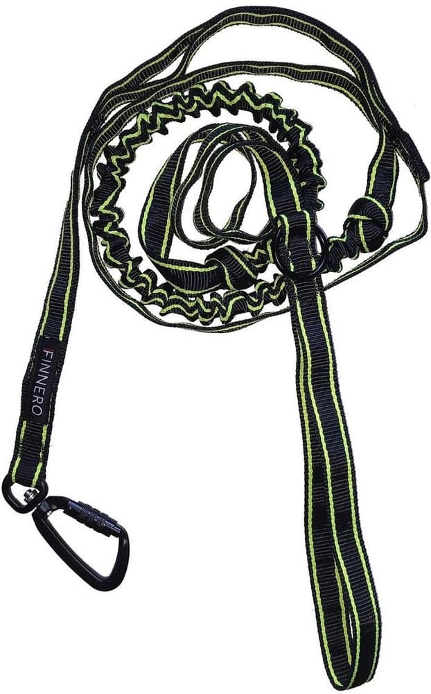 FinNero Elastiskt Kobbel POWER Svart/gul, view: 1