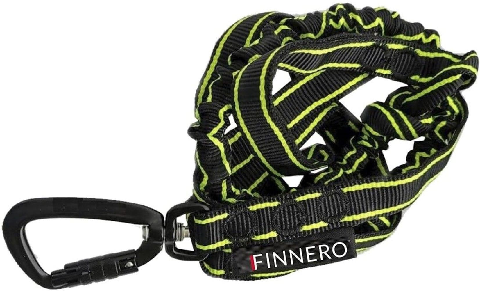 FinNero Elastiskt Kobbel POWER Svart/gul, view: 0