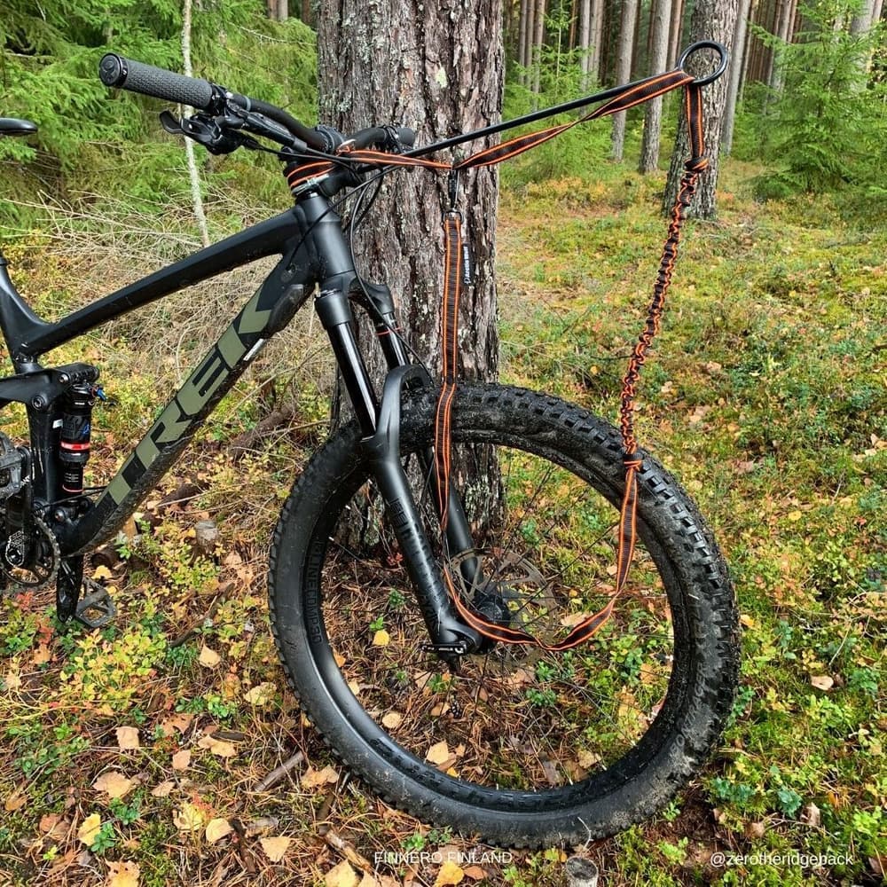 FinNero Elastiskt Kobbel POWER Svart/orange, view: 6