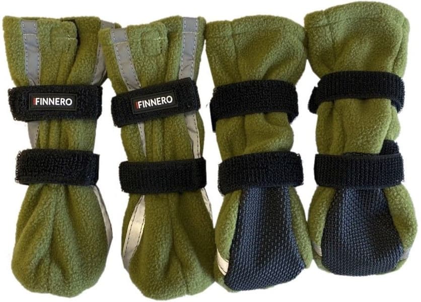 Hundsko HALLA Reflex Grön XXS-S 4-pack, view: 0