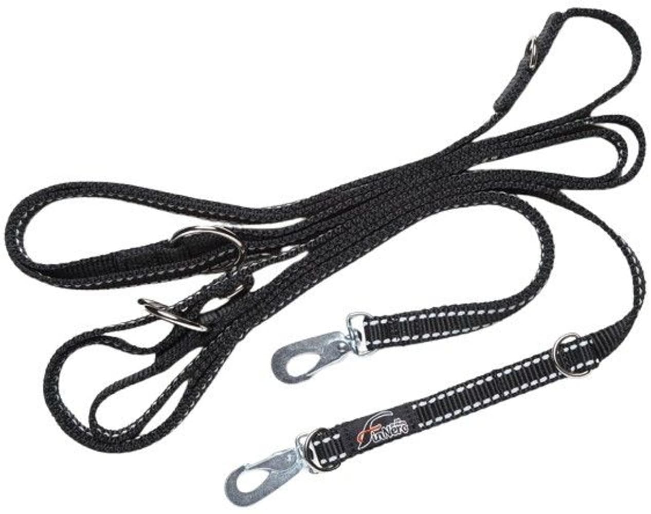 FinNero multifunksjonsbånd 2x300 cm svart, view: 1