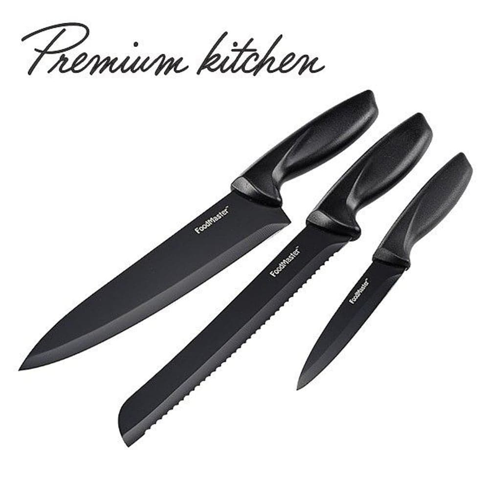 FoodMaster Pro Black Edition Knivsett, view: 0