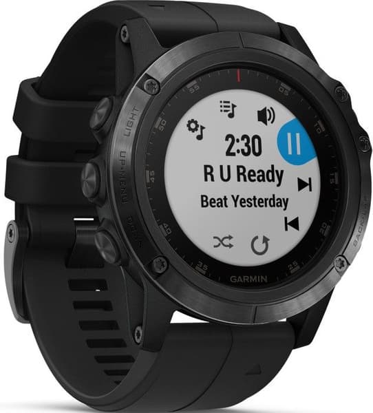 Fenix 5X Plus Sapphire Svart, view: 6