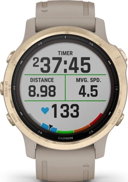 Fenix 6S Pro Solar Lt Gold/Sand Band, view: 8