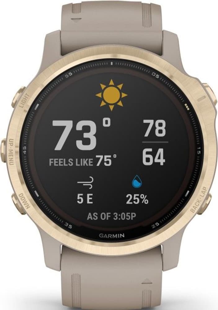 Fenix 6S Pro Solar Lt Gold/Sand Band, view: 4