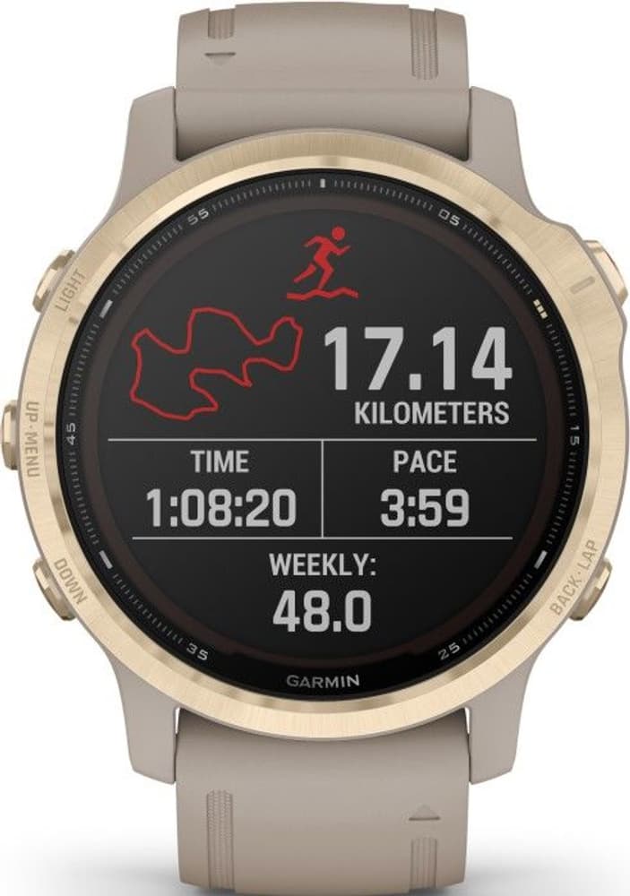 Fenix 6S Pro Solar Lt Gold/Sand Band, view: 5