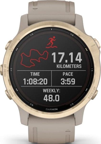 Fenix 6S Pro Solar Lt Gold/Sand Band, view: 5