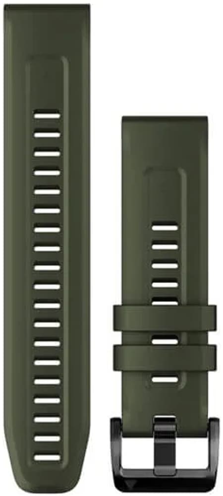 QuickFit 22 mm Moss Silicone Band, view: 0