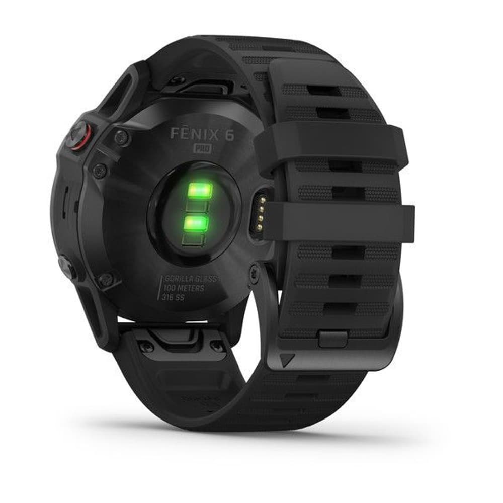 Fenix 6X Pro Black with Black Band, view: 3