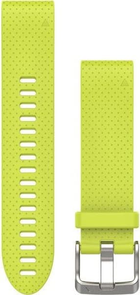QuickFit 20 mm Armbånd Gul Silikon, view: 0