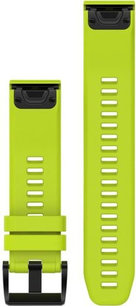 QuickFit 22 mm Armbånd Gul Silikon, view: 1