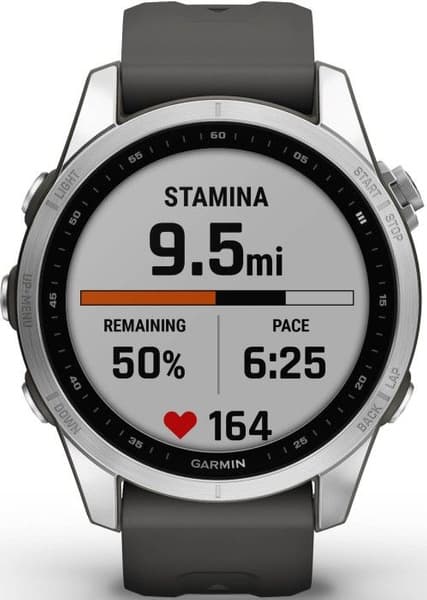 Fenix 7S Silver with Graphite Band, view: 5