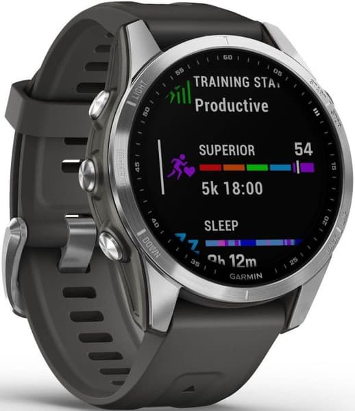 Fenix 7S Silver with Graphite Band, view: 2